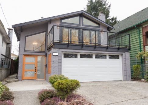 Home exterior after curb-appeal renovation in Burnaby