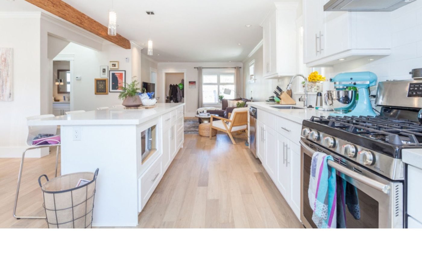 Second kitchen after renovation in Vancouver