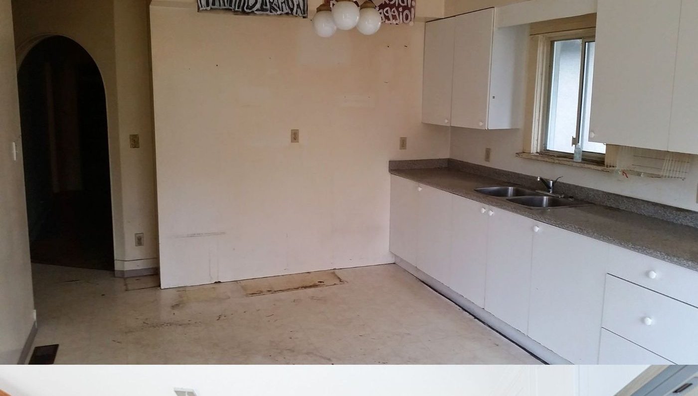Second kitchen before renovation in Vancouver