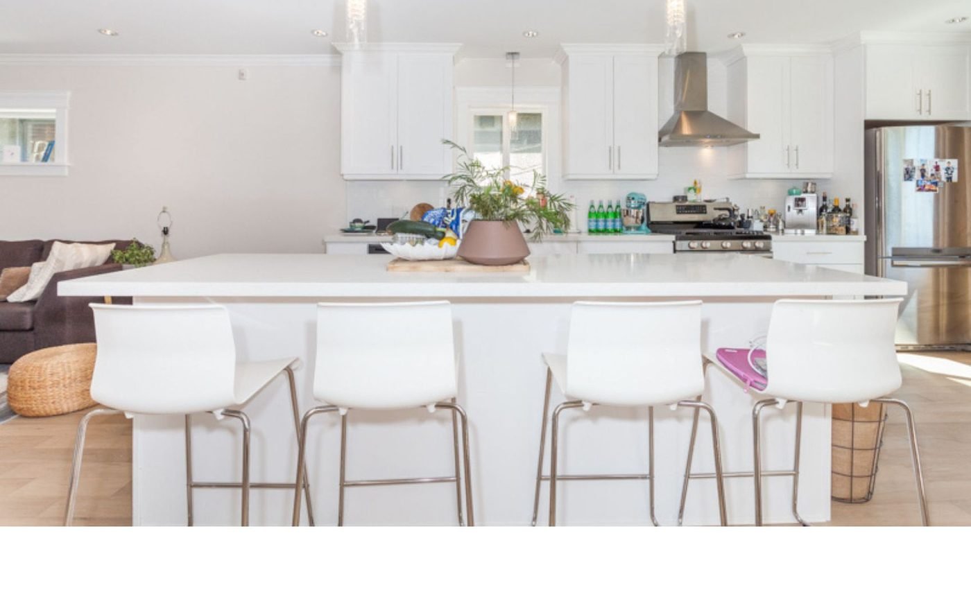 Kitchen after renovation in Richmond